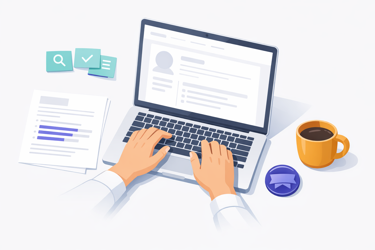 LinkedIn pod rekruterów: profil, słowa kluczowe i Open to Work